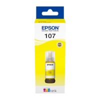 Epson 107 Yellow Bottle of Dye Ink - 70ml.