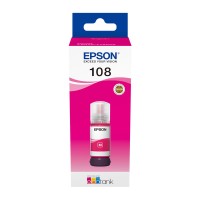 Epson 108 Magenta Bottle of Dye Ink - 70ml.