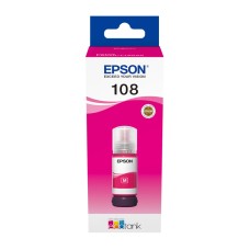 Epson 108 Magenta Bottle of Dye Ink - 70ml.