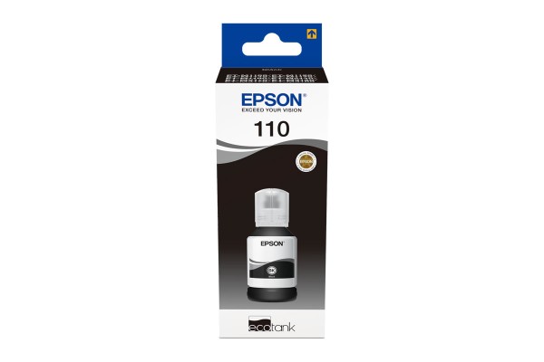 Epson 110 Black Bottle of Pigment Ink - 120ml.