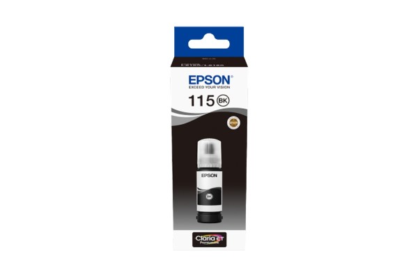 Epson 115 Black Bottle of Pigment Ink - 70ml.