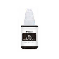 Canon GI-490BK Black Bottle of Original Pigment Ink - 135ml.