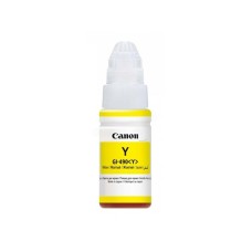 Canon GI-490Y Yellow Bottle of Original Dye Ink - 70ml.