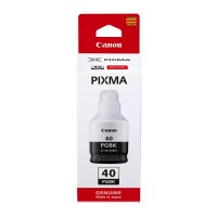 Canon GI-40BK Black Pigment Ink - 170ml.