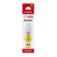 Canon GI-40Y Yellow Bottle of Original Ink - 70ml.