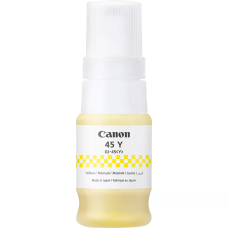 Canon GI-45Y Yellow Bottle of Original Pigment Ink - 40ml.