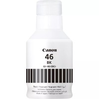 Canon GI-46BK Black Bottle of Original Pigment Ink - 170ml.