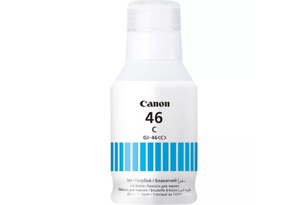 Canon GI-46C Cyan Bottle of Original Pigment Ink - 135ml.