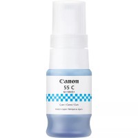 Canon GI-55C Cyan Bottle of Original Pigment Ink - 40ml.