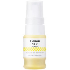 Canon GI-55Y Yellow Bottle of Original Pigment Ink - 40ml.