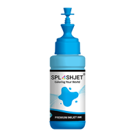 70ml Bottle of Cyan Pigment Ink Compatible with Epson T664 Inks.