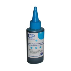 100ml of CleanPrint Universal Cyan Dye Ink for Epson Printers.