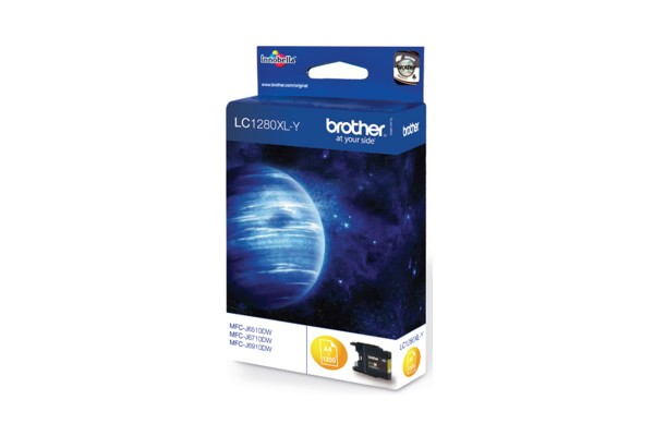 Brother LC1280 Genuine Cartridge Yellow.