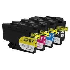 Compatible Cartridge Set for Brother LC3237, 4 Cartridge Set - CMYK.