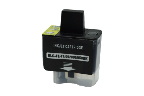 Black Compatible Ink Cartridge to replace a Brother LC900 Ink Cartridge.