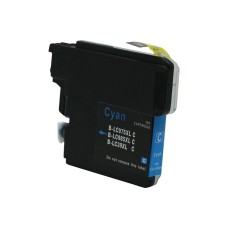 Compatible Cartridge for Brother LC980/LC985/LC1100 Cyan Ink Cartridge - XL.
