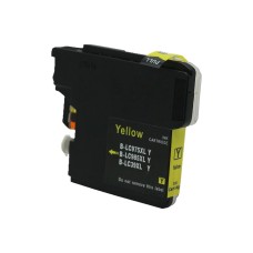 Compatible Cartridge for Brother LC980/LC985/LC1100 Yellow Ink Cartridge - XL.