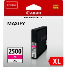 Genuine Cartridge for Canon PGI-2500XLM High Capacity Magenta Ink Cartridge.