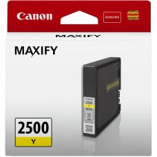 Genuine Cartridge for Canon PGI-2500Y Yellow Ink Cartridge.