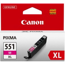 Genuine Cartridge for Canon CLI-551 XL High Capacity Magenta Ink Cartridge.