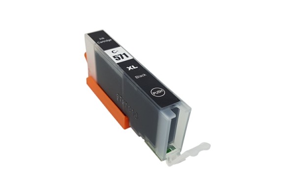 Compatible Cartridge for Canon CLI-571 High Capacity Black Ink Cartridge.