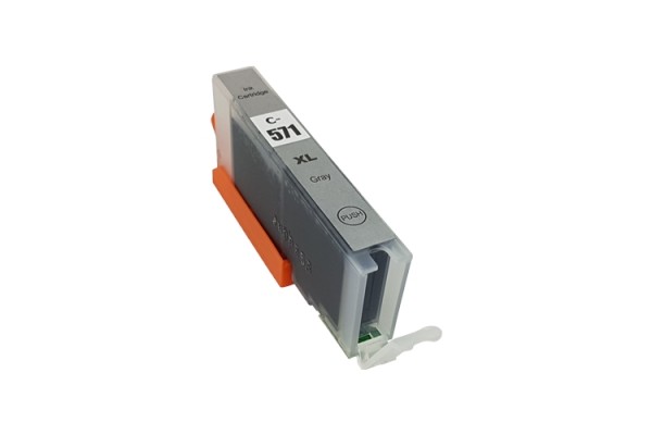 Compatible Cartridge for Canon CLI-571 High Capacity Grey Ink Cartridge.