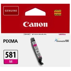 Genuine Cartridge for Canon CLI-581 Magenta Ink Cartridge.