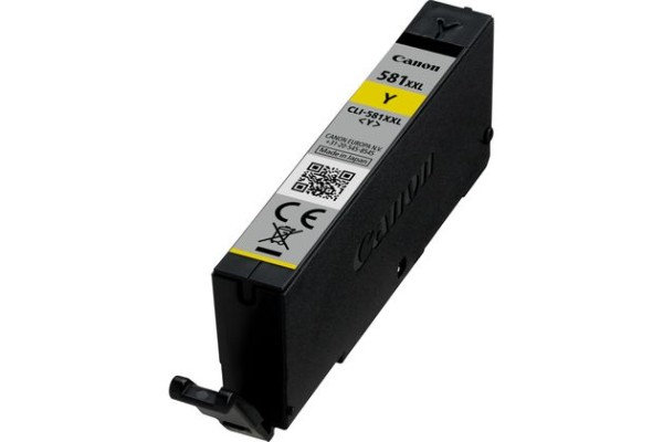 Genuine Cartridge for Canon CLI-581 XXL High Capacity Yellow Ink Cartridge.