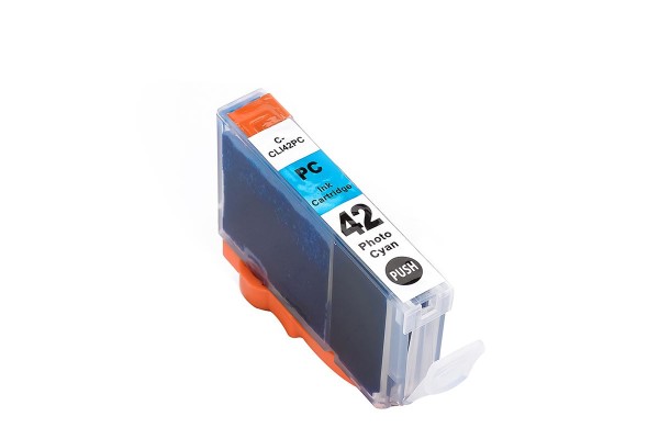 Compatible Cartridge for Canon CLI-42PC Photo Cyan Ink Cartridge.