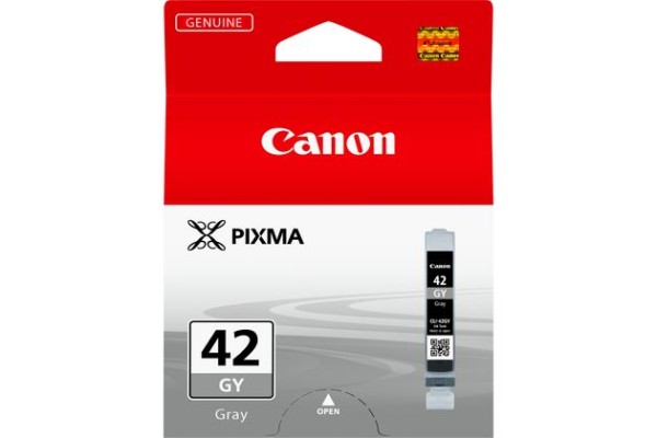 Genuine Canon CLI-42GY Grey Ink Cartridge.