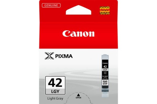 Genuine Canon CLI-42LGY Light Grey Ink Cartridge.
