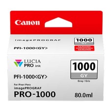 Genuine Cartridge for Canon PFI-1000GY Grey Ink Cartridge.