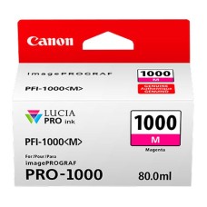 Genuine Cartridge for Canon PFI-1000M Magenta Ink Cartridge.