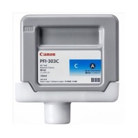 Genuine Cartridge for Canon PFI-303C Cyan Ink Cartridge.