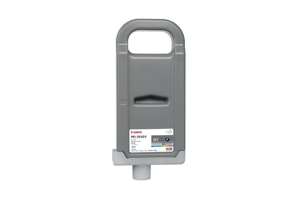 Genuine Cartridge for Canon PFI-701GY Grey Ink Cartridge.