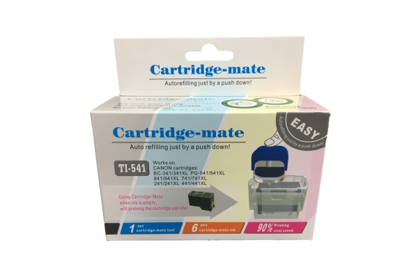 Cartridge Mate Filling Kit for use with Canon CLI-541 TriColour Cartridges.
