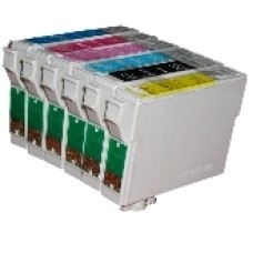 Compatible Cartridge For Epson T0807 Cartridge Set.