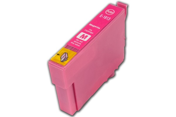 Compatible Cartridge For Epson T1813 Magenta Cartridge.