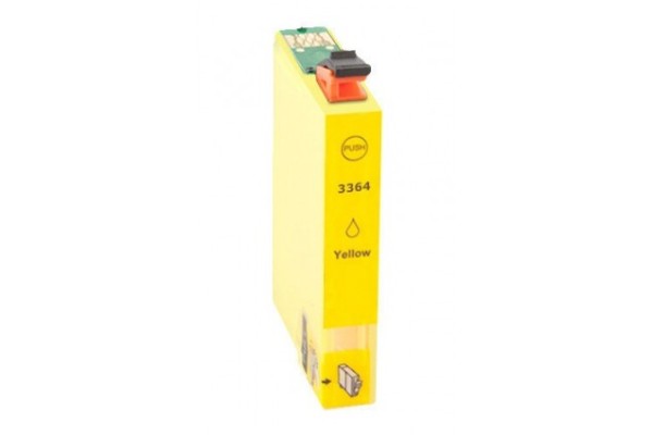 Compatible Cartridge For Epson T3364 Yellow Cartridge.