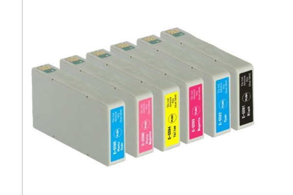 Compatible Cartridge For Epson T5597 - 6 Colour Ink Cartridge Set.