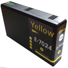 Compatible Cartridge For Epson T7024 Yellow Cartridge.