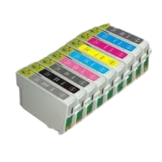 Compatible Cartridge Set For Epson Stylus Photo R3000.