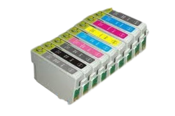 Compatible Cartridge Set For Epson Stylus Photo R3000.