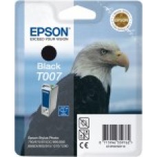 Epson Branded T007 Black Ink Cartridge.