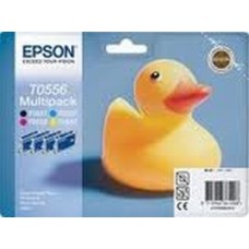Epson T0555 Genuine Cartridges - 1 Set