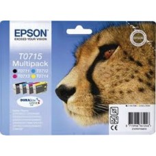 Epson Branded T0715 Ink Cartridge Set.