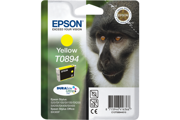 Epson Branded T0894 Yellow Ink Cartridge