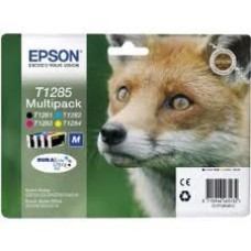 Epson Branded T1285 Fox Ink Cartridge Set.