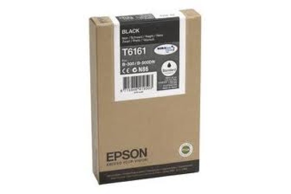 Epson Branded T6161 Black Ink Cartridge.