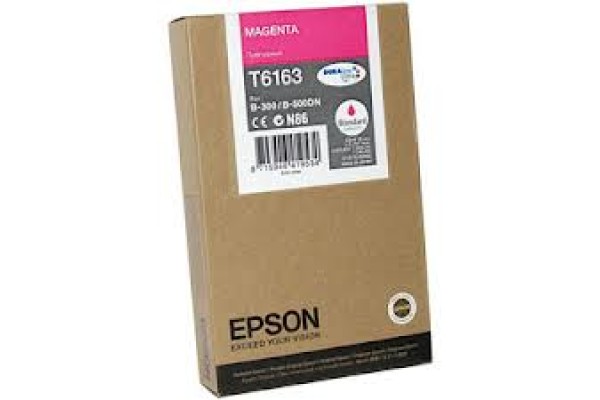 Epson Branded T6163 Magenta Ink Cartridge.